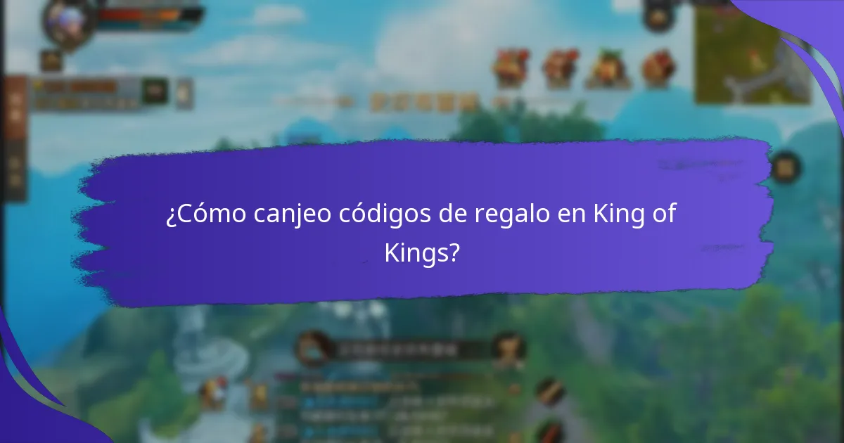¿Cómo puedo obtener códigos de regalo premium para King of Kings?