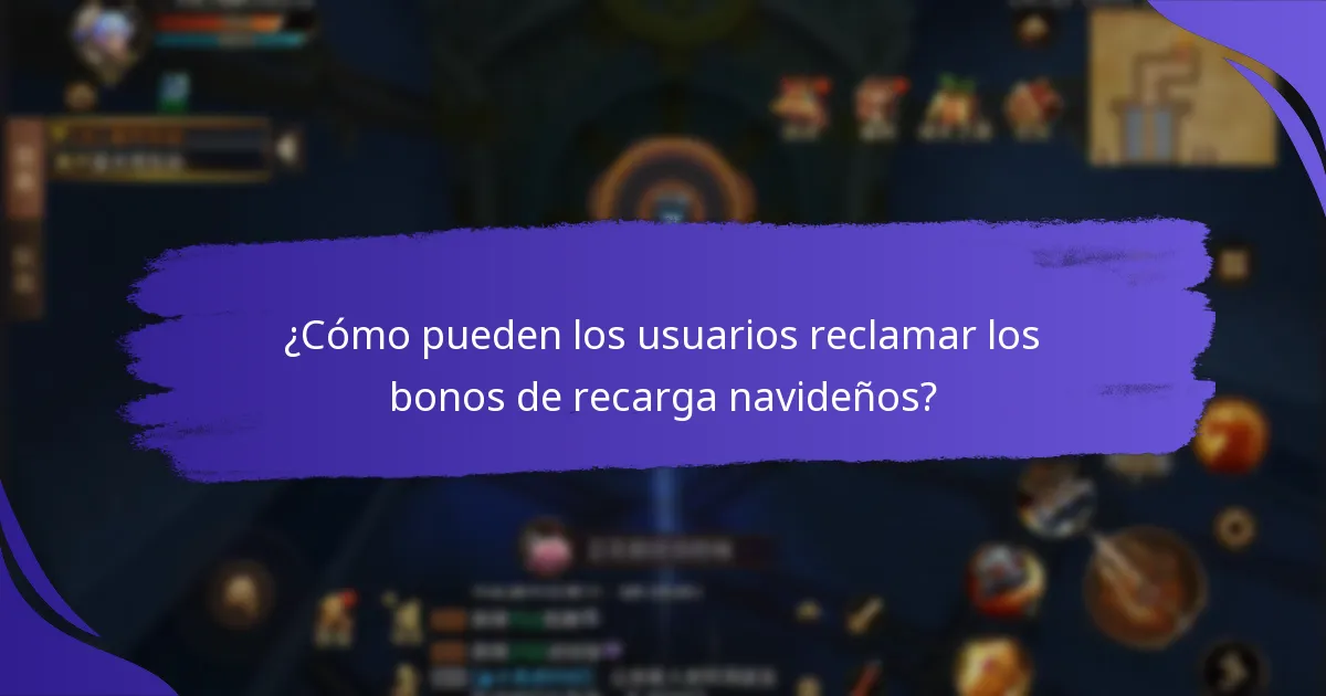 ¿Qué eventos estacionales suelen presentar bonos de recarga?
