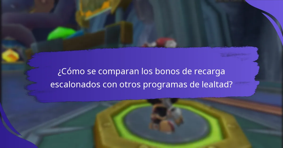 ¿Qué estrategias maximizan los bonos de recarga escalonados?