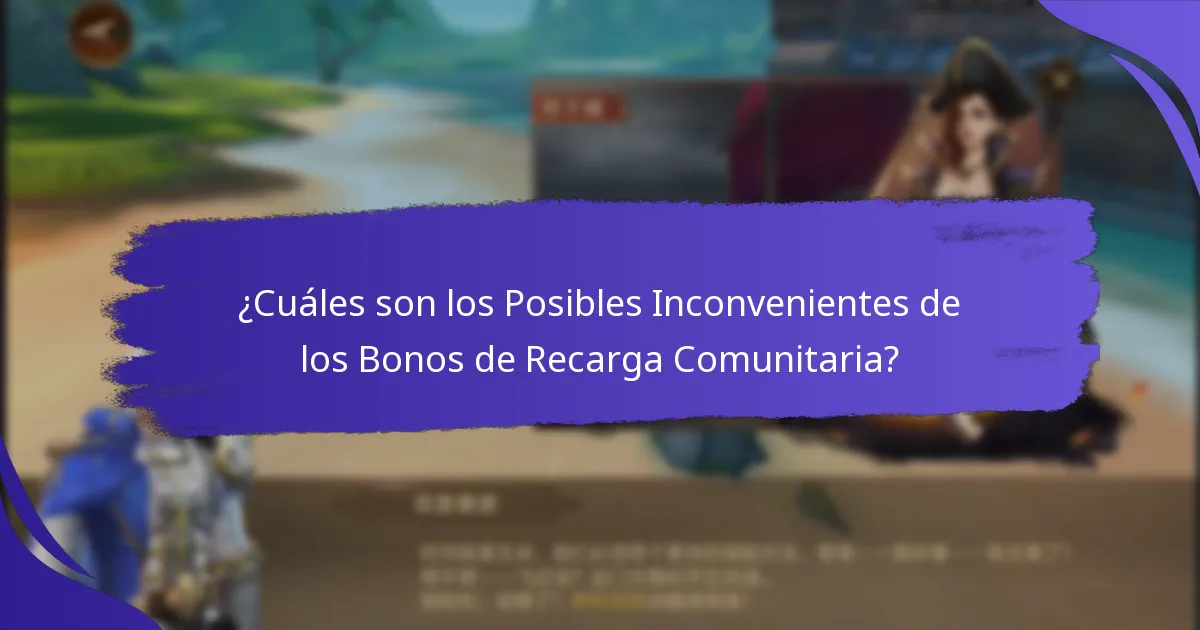 ¿Cuáles son los Programas de Bonos de Recarga Comunitaria Más Efectivos?
