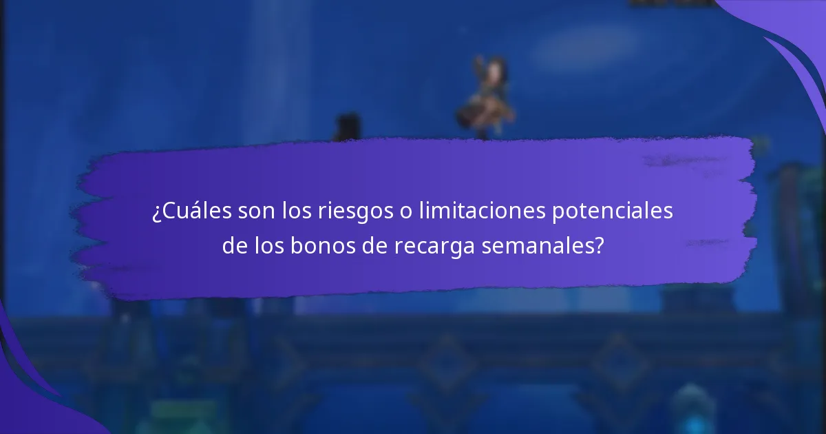 ¿Cuáles son los pasos para participar en los bonos de recarga semanales?