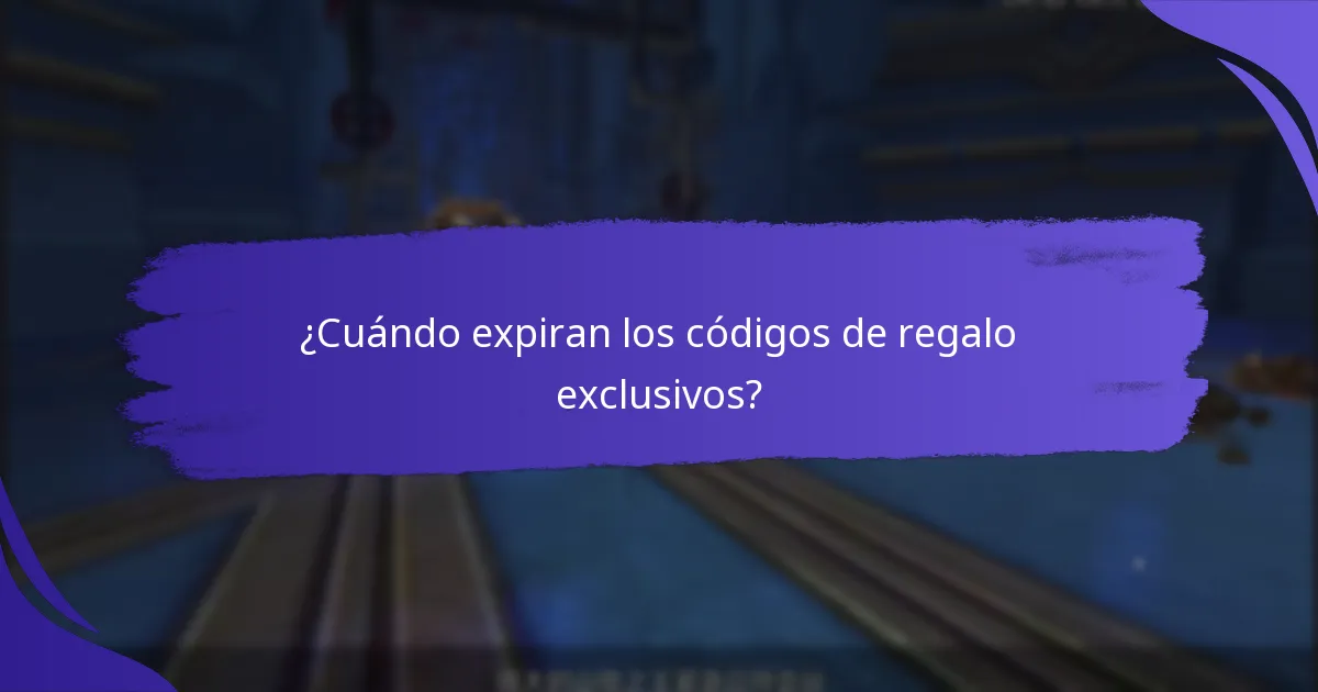 ¿Qué recompensas puedo esperar de los códigos de regalo exclusivos?