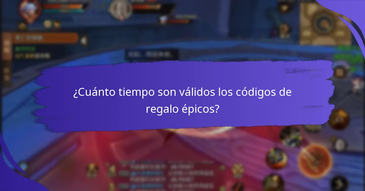 ¿Qué recompensas proporcionan los códigos de regalo épicos?