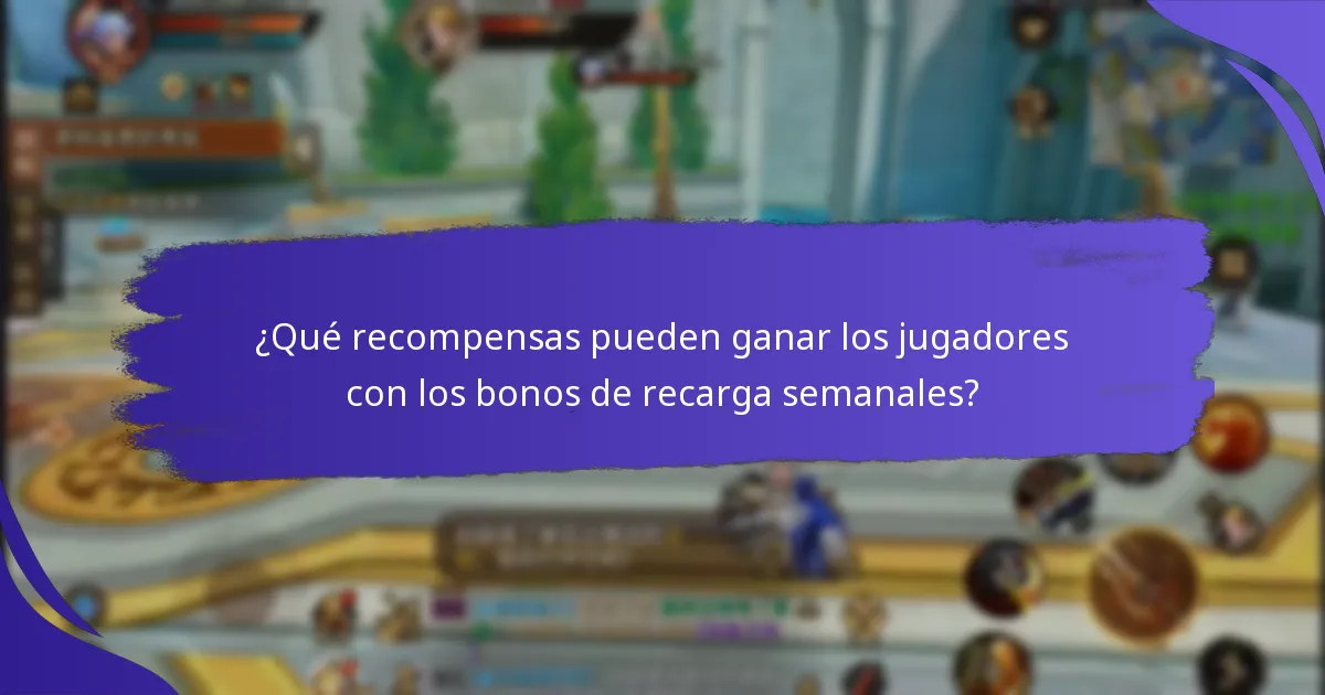 ¿Cuáles son los riesgos o limitaciones potenciales de los bonos de recarga semanales?