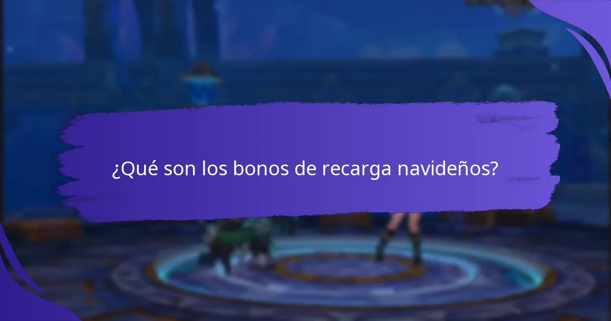¿Cómo pueden los usuarios reclamar los bonos de recarga navideños?